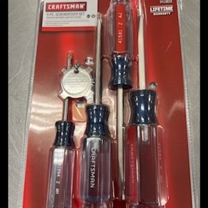 Craftsman 5 piece screwdriver set